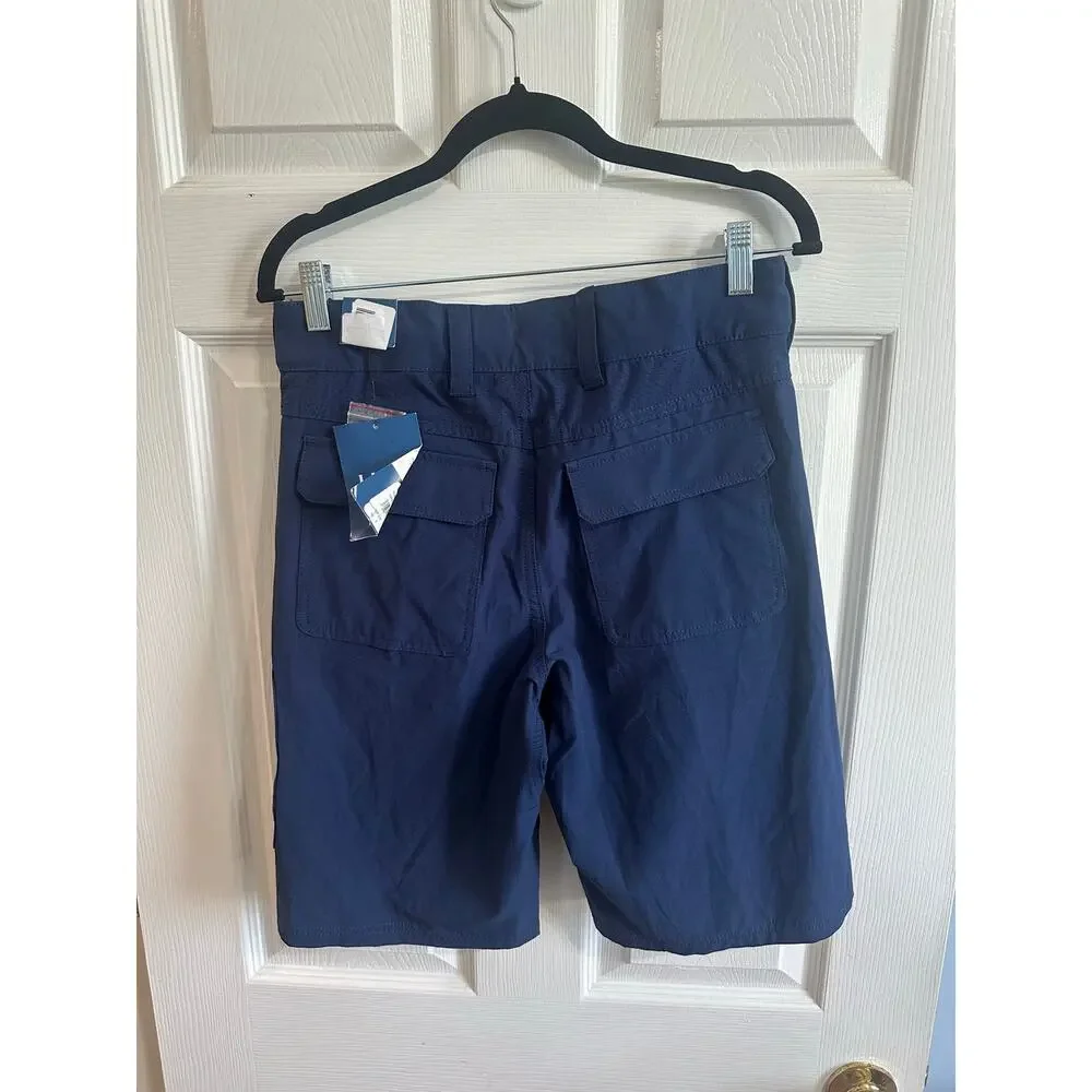 Huk NWT Next Level 10.5 Inch Shorts Blue Sz S Fishing Outdoor Athletic